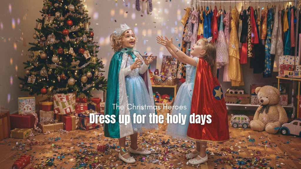 The Christmas Heroes-Kids Lifestyle Pretend Play time