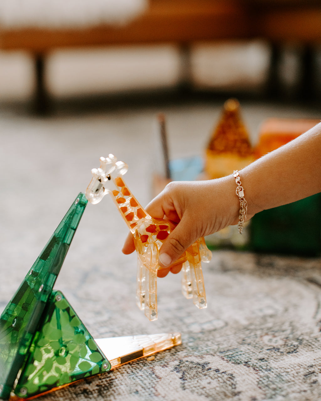 Magna-Tiles Safari Animals 25 pieces