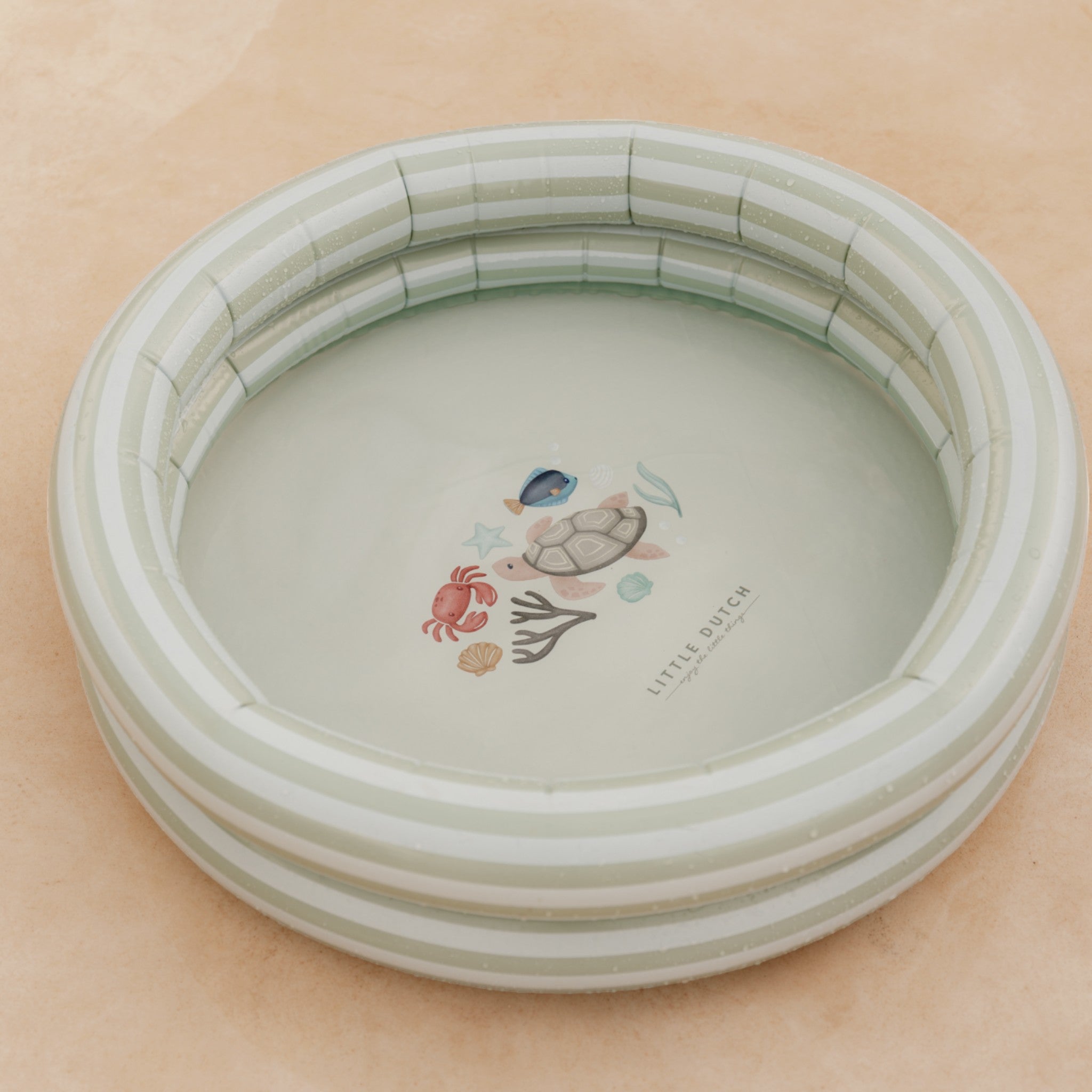 Παιδική φουσκωτή πισίνα Fresh Greens 2ετών+ 80cm Little Dutch