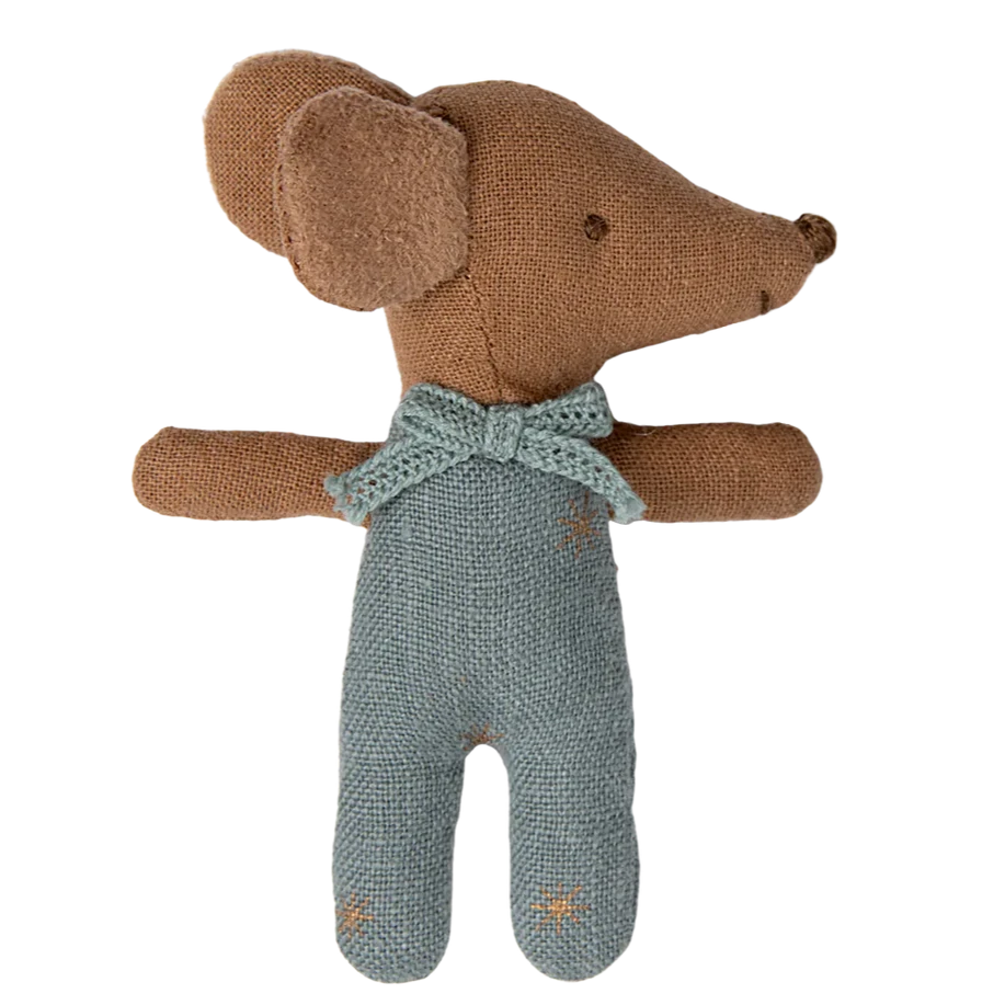 Παιδική μινιατούρα baby mouse σε σπιρτόκουτο-Blue