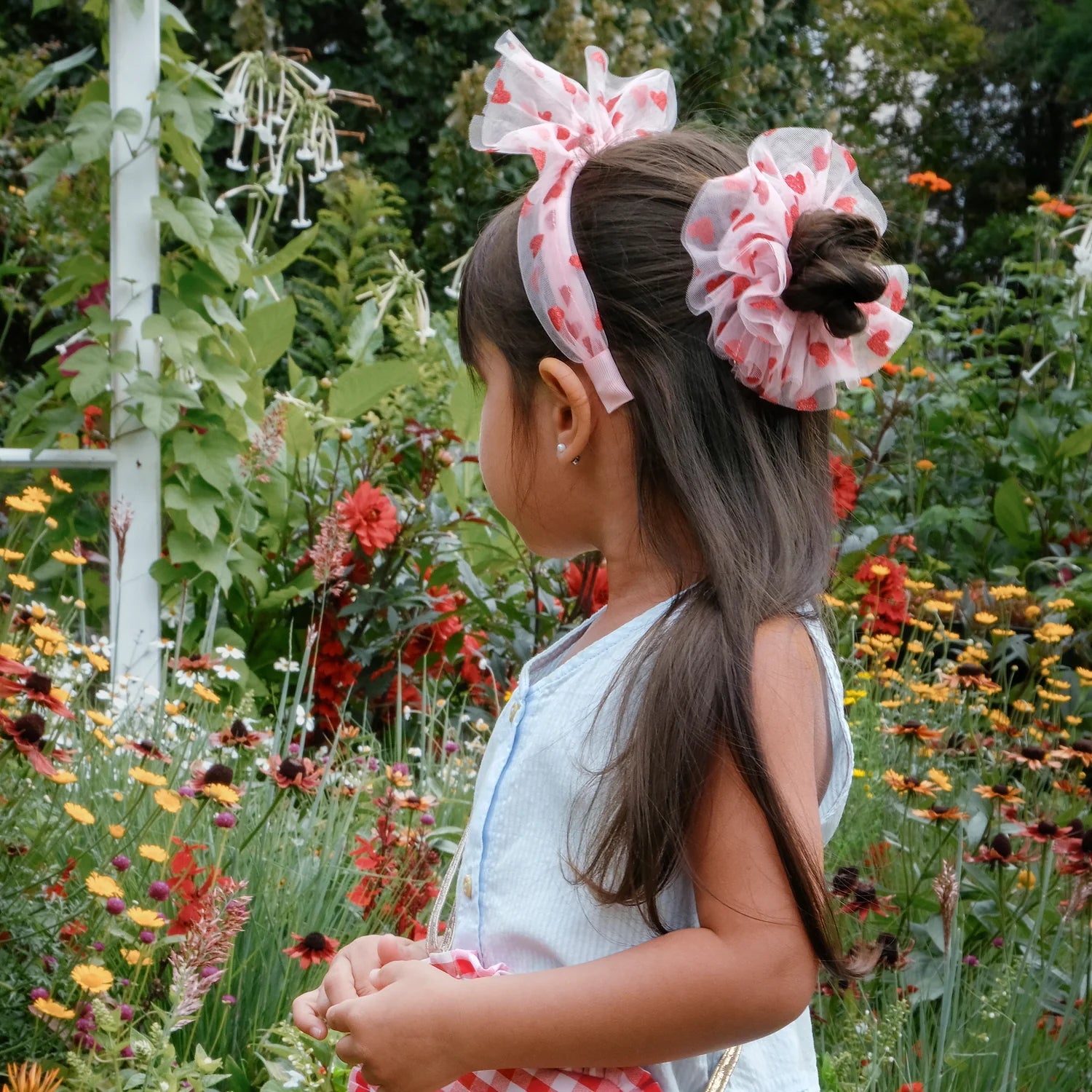 Παιδική στέκα με φιόγκο Hearts 3ετών+ Rockahula kids