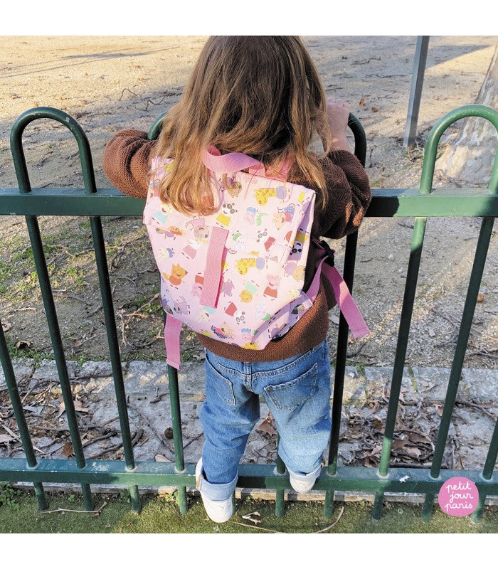 ΣΑΚΙΔΙΟ ΠΛΑΤΗΣ ΜΙΚΡΟ PEPPA PIG - PETIT JOUR PARIS