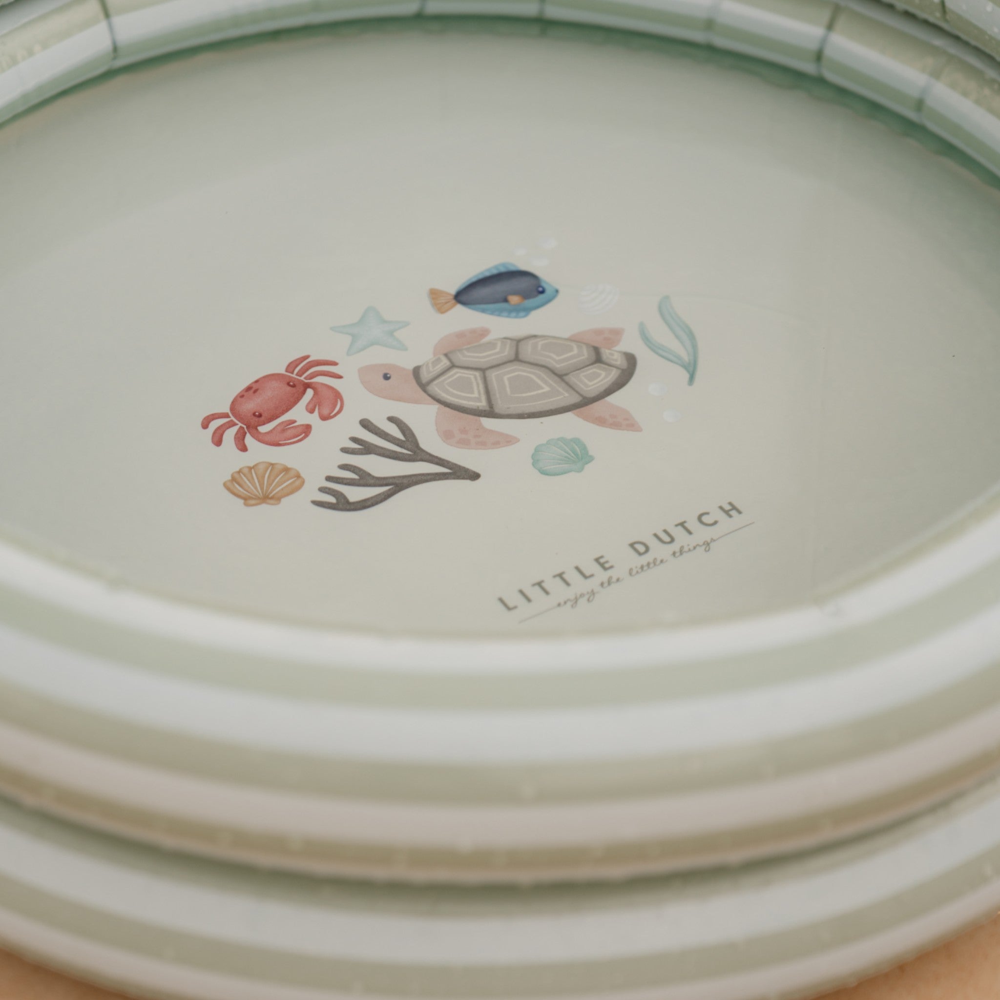 Παιδική φουσκωτή πισίνα Fresh Greens 2ετών+ 80cm Little Dutch