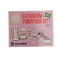 Κιτ κατασκευής επίπλων DIY - Μπάνιο για κουκλόσπιτο 6+ετών