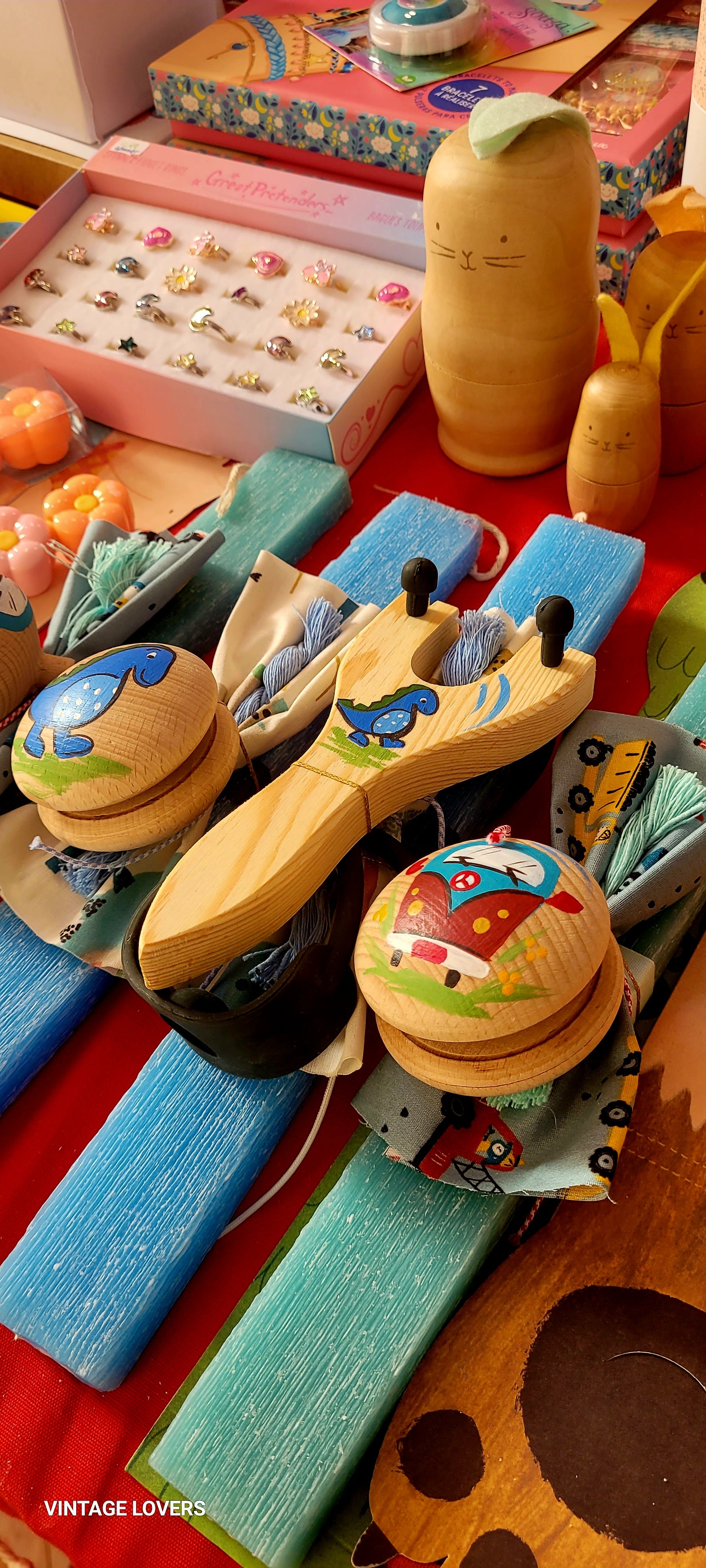 Children's Scratch Scented Candle with wooden Yoyo 29cm