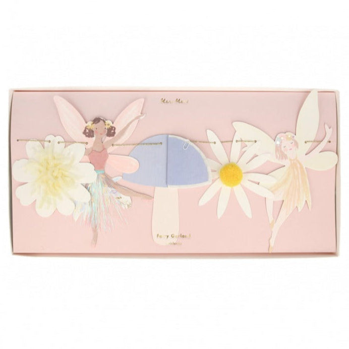 Διακοσμητική χάρτινη γιρλάντα για παιδικό πάρτι Νεράιδα