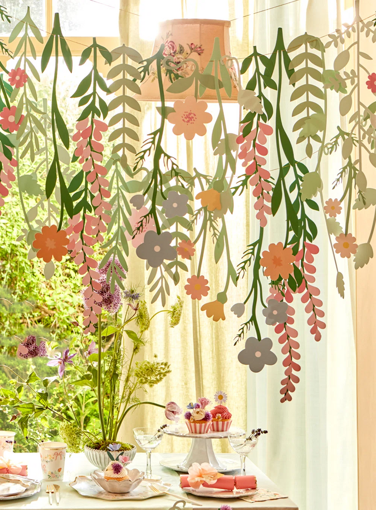 Floral Paper Backdrop