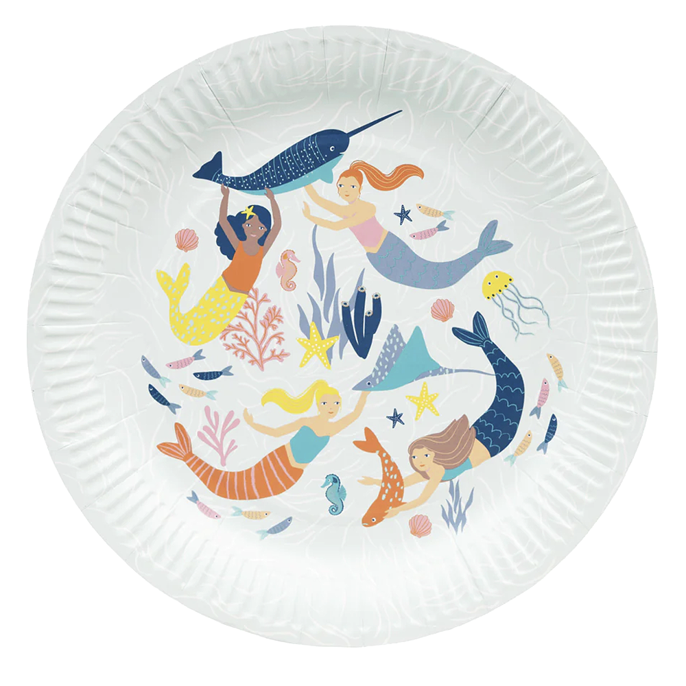 Πιάτα φαγητού make waves (8τμχ)