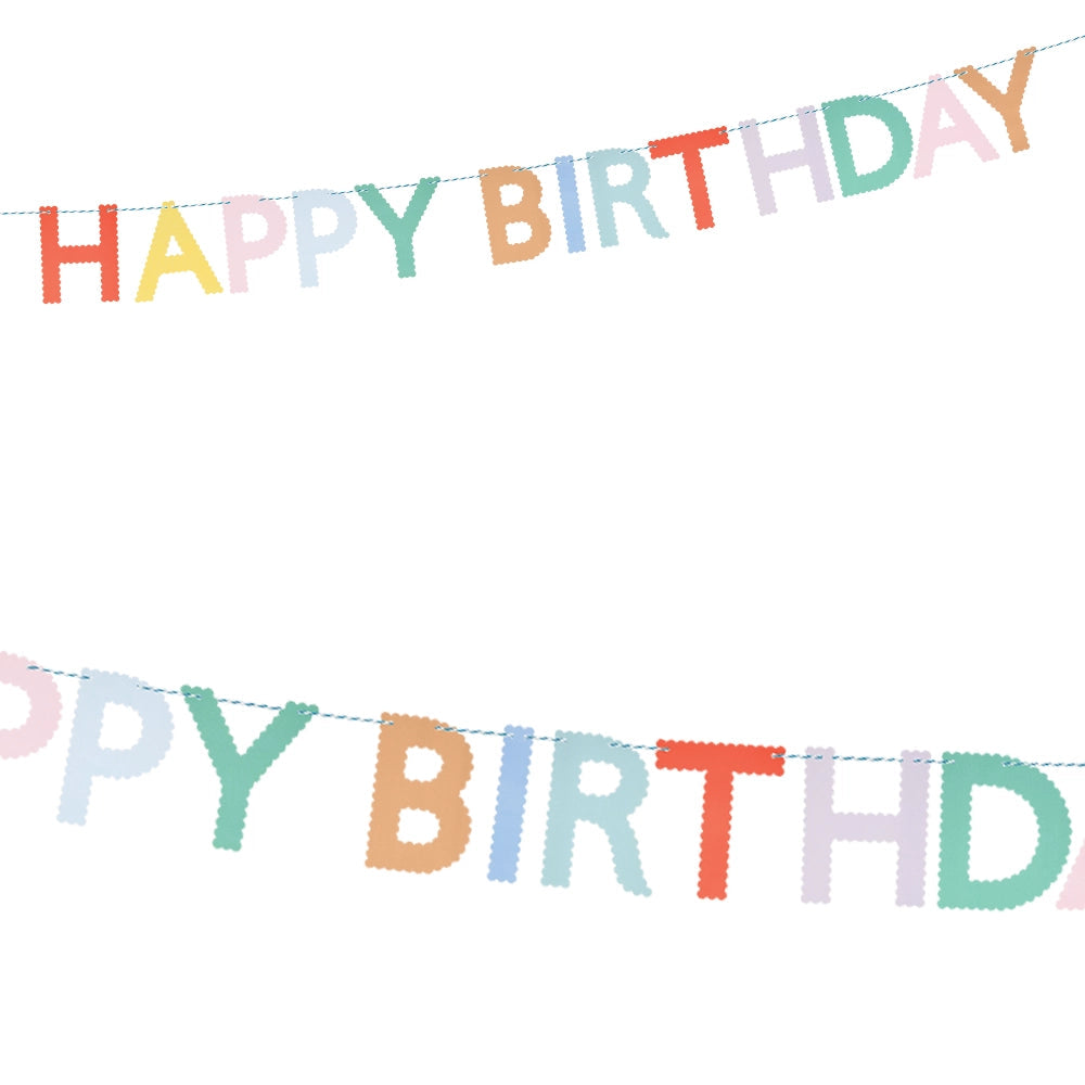 Γιρλάντα Happy Birthday