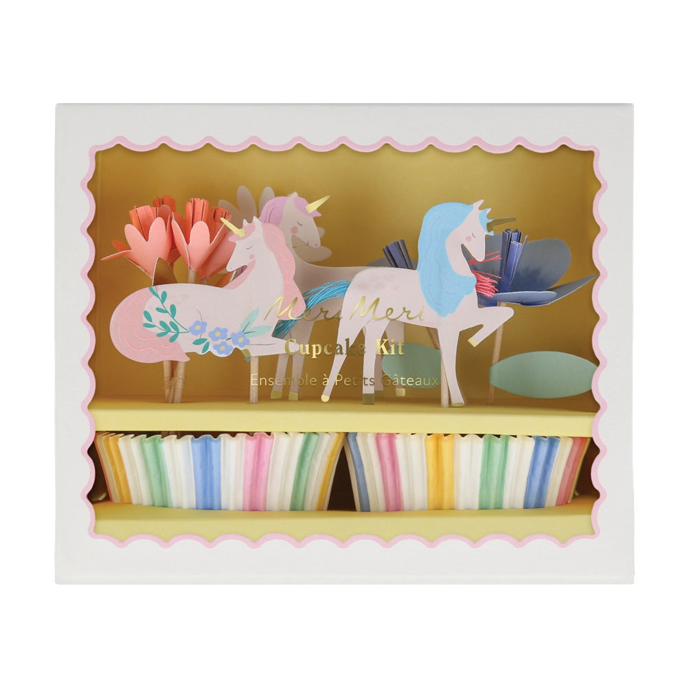 Cupcake Kit Meadow Unicorns ( 24 τμχ )