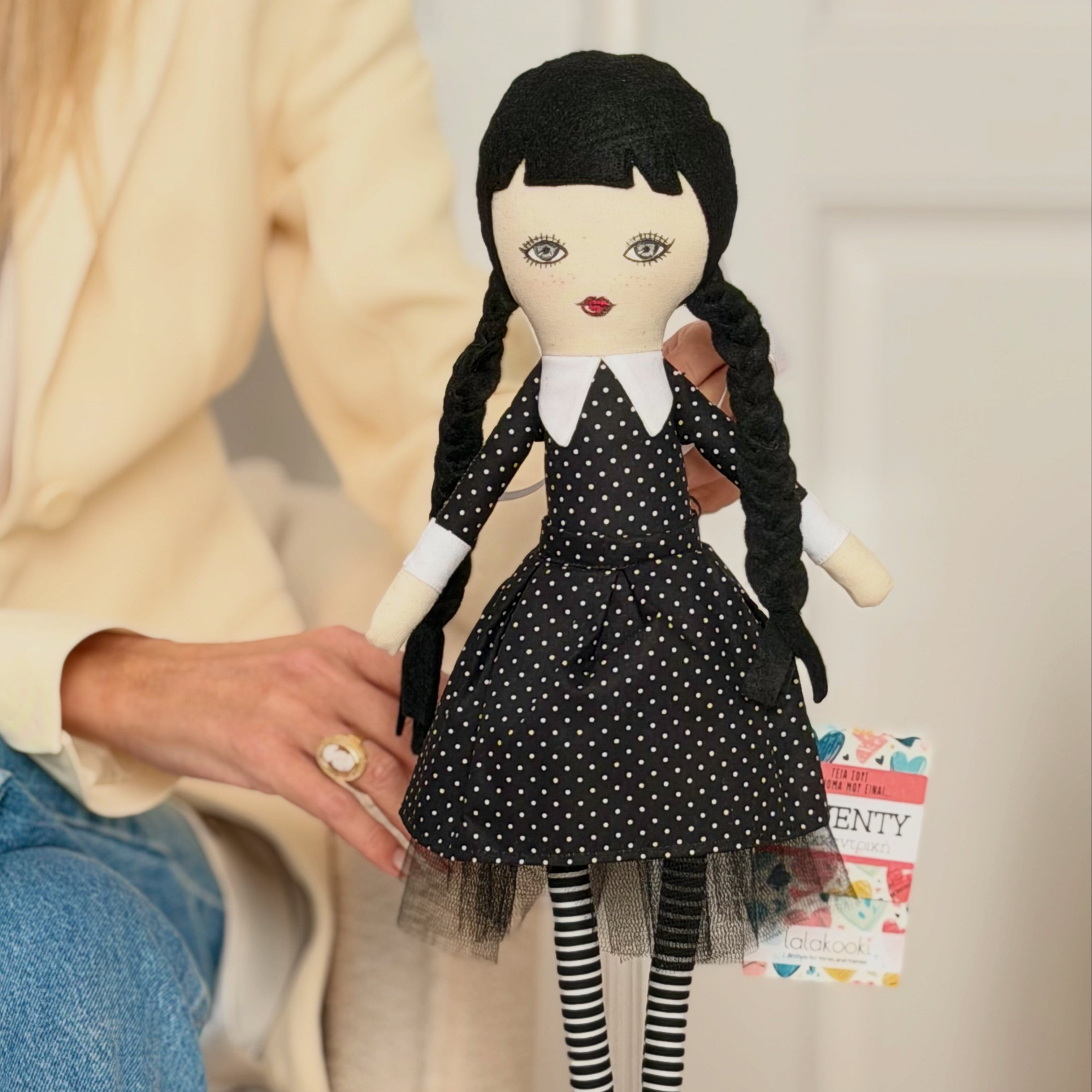 Handmade Easter candle Wendy the eccentric