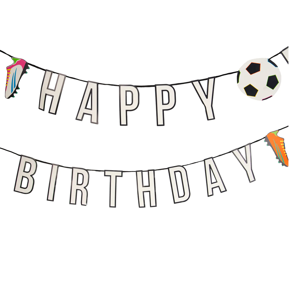 Γιρλάντα Champions Football Happy Birthday