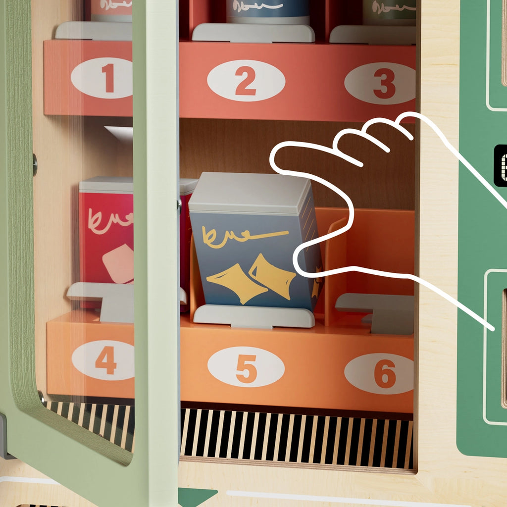 Παιδικό Παιχνίδι Montessori Shop & Go Vending Machine -3+