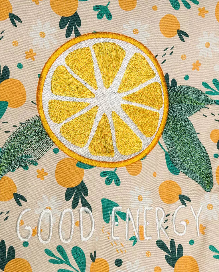 Bomber Jacket with lining and Lemons print 3Years-8Years