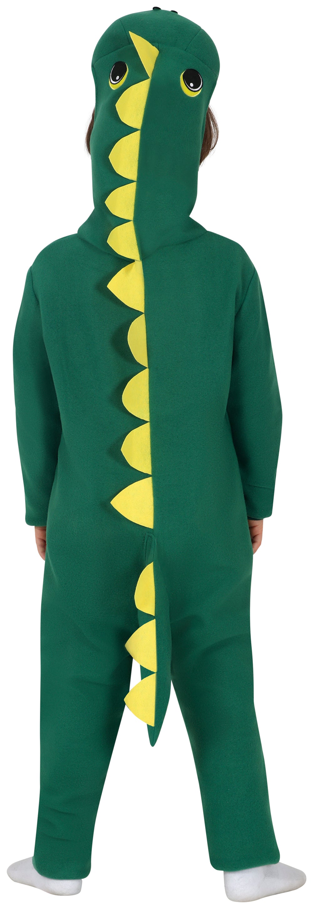 Kid's one-piece costume Green Dinosaur 3-6Υ