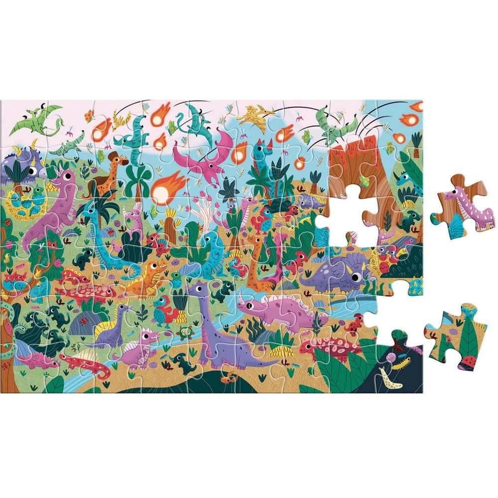 Kid's Observation Puzzle  DinosaursAuzou 54 pcs 4+ years
