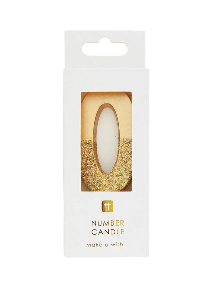 Κεράκι Χρυσό Νο 0