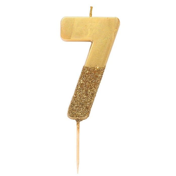 Κεράκι Χρυσό Νο 7