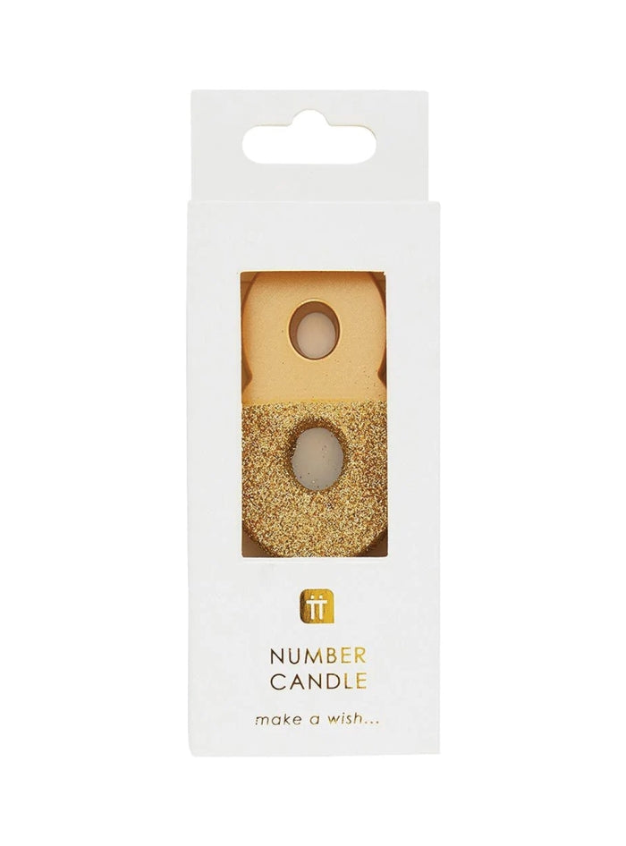 Κεράκι Χρυσό Νο 8