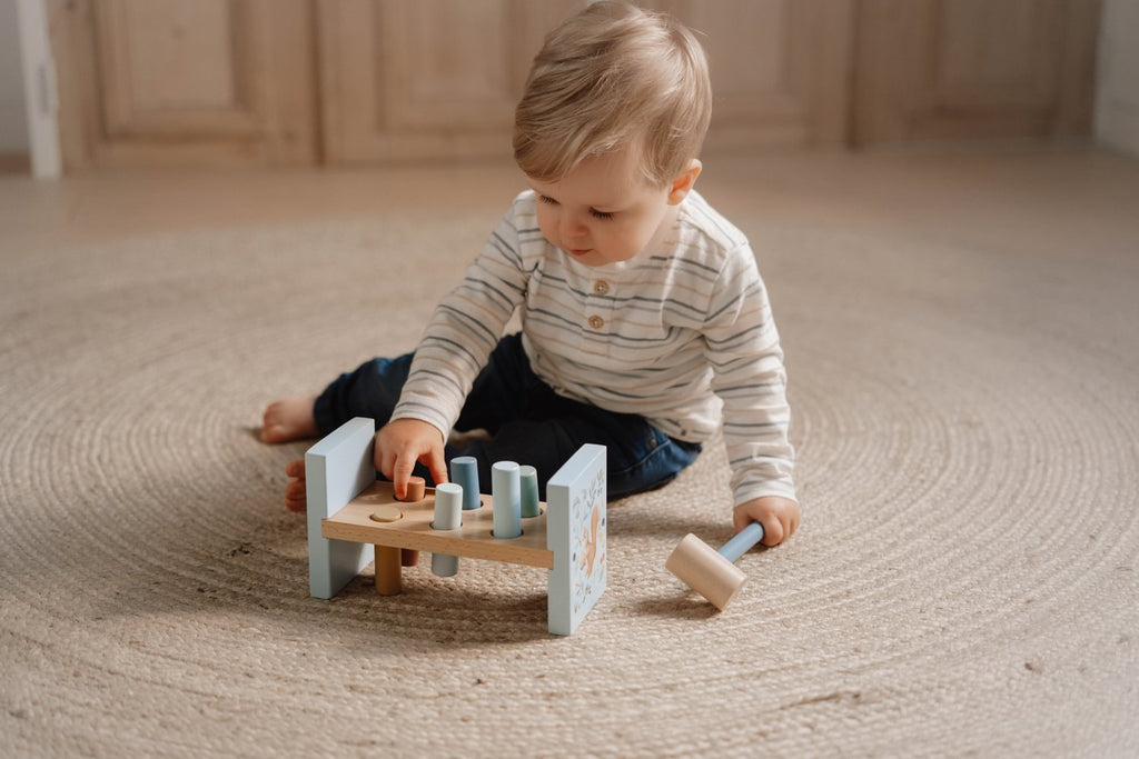 Kids long sleeve t-shirt with buttons Multi 1-4Years Little Dutch