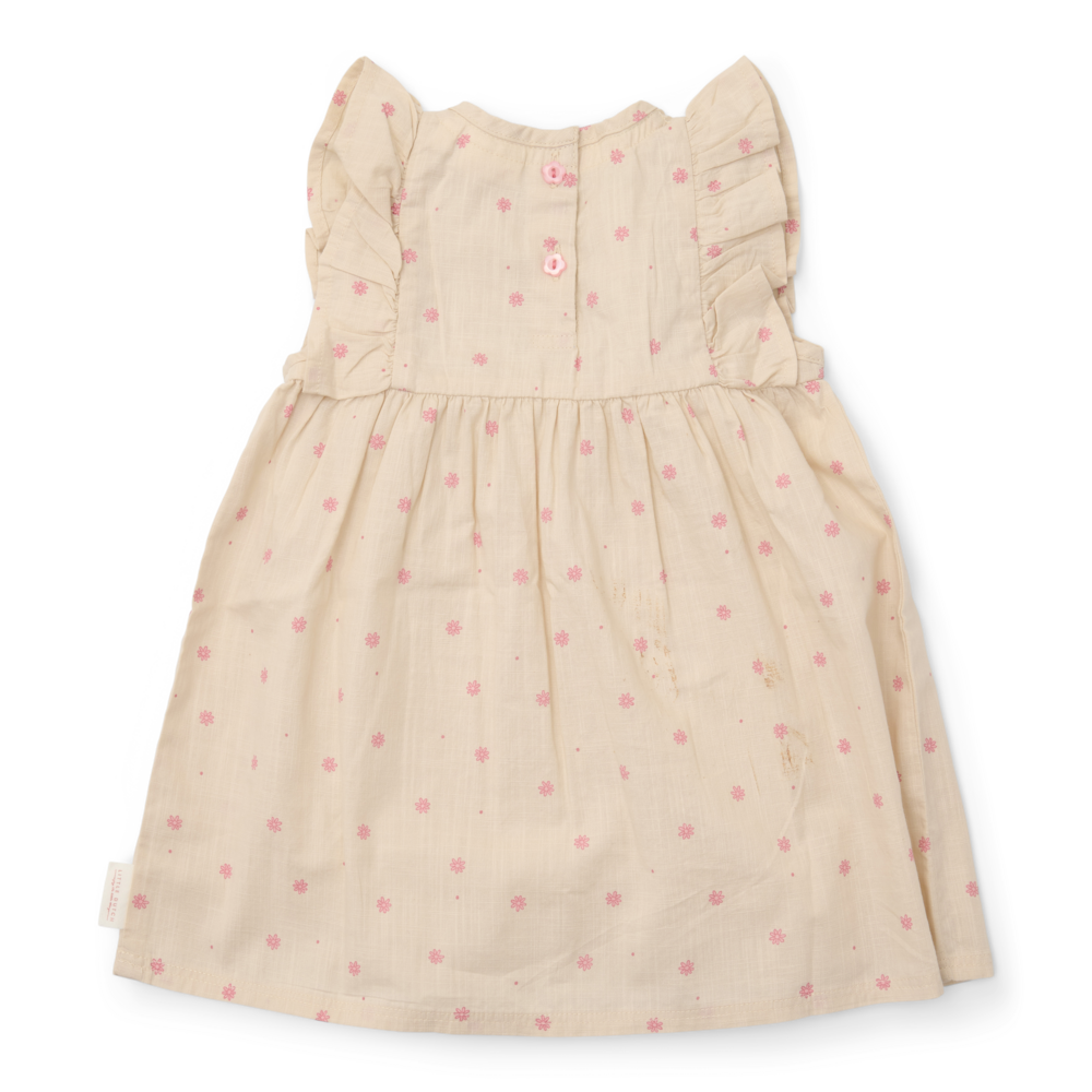 Kids sleeveless dress Sand 1-4Years Little Dutch