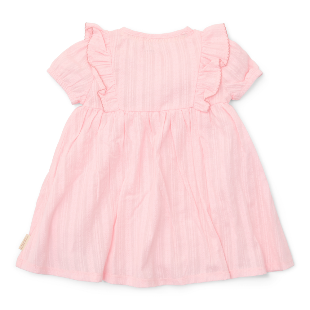Kids short sleeve dress Lotus 1-4Years Little Dutch