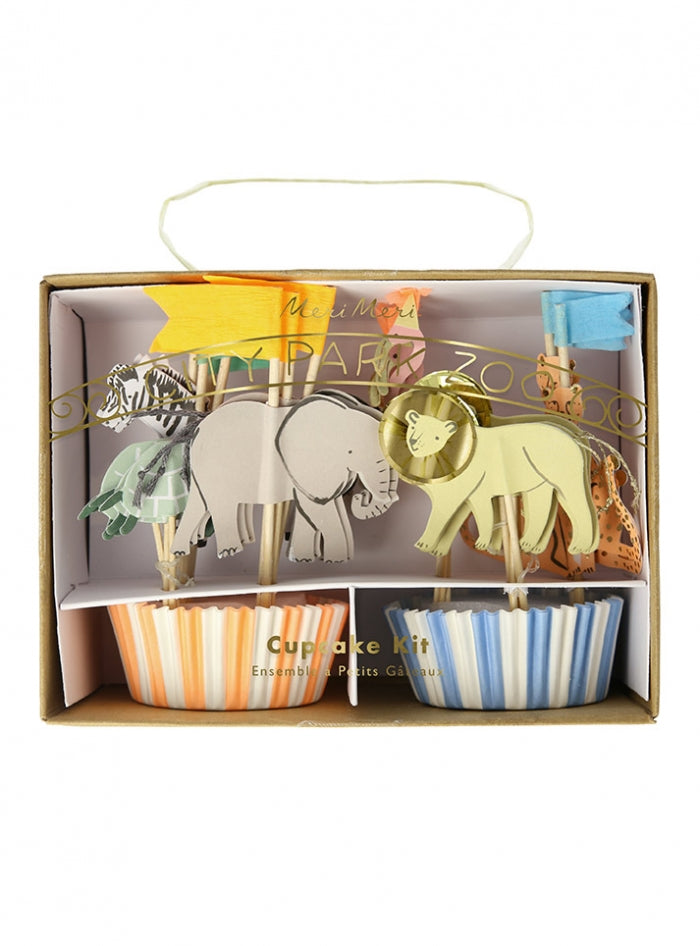 Cupcake Kit Safari Animals