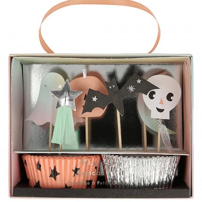 Cupcake Kit Παστέλ Halloween