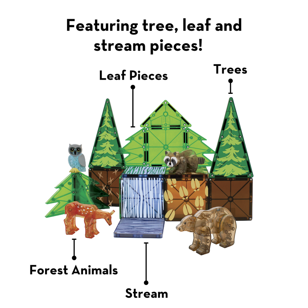 Magna-Tiles Forest Animals 25-Piece Set