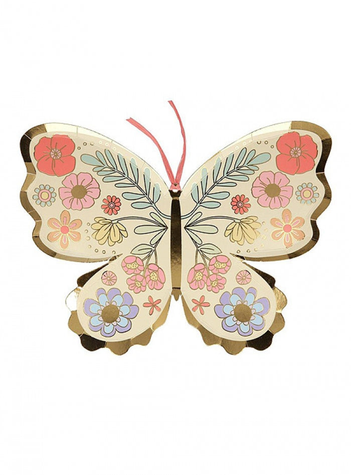 Πιάτο Floral Butterfly  (8τμχ)
