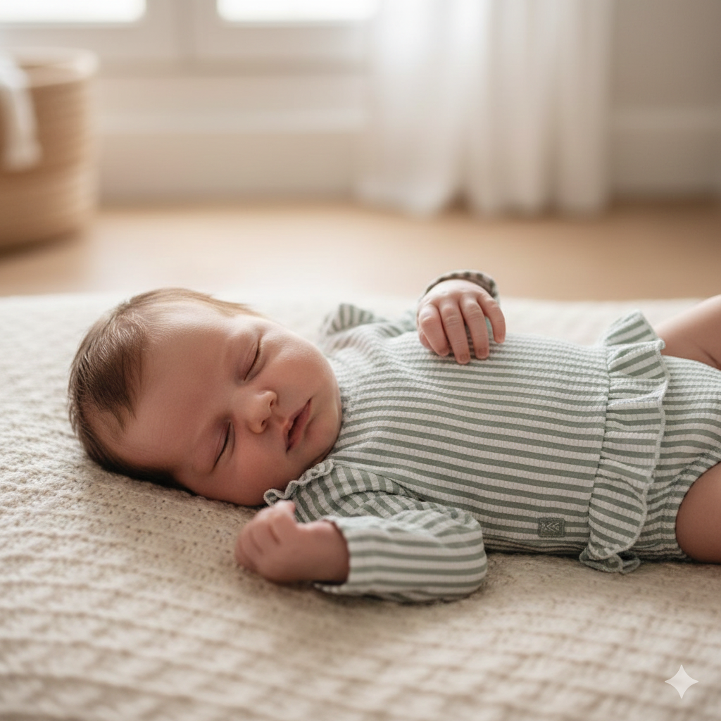 Βρεφικό ολόσωμο μακρυμάνικο ριγε μαγιό UPF 50+ 1 -12 months Liewood