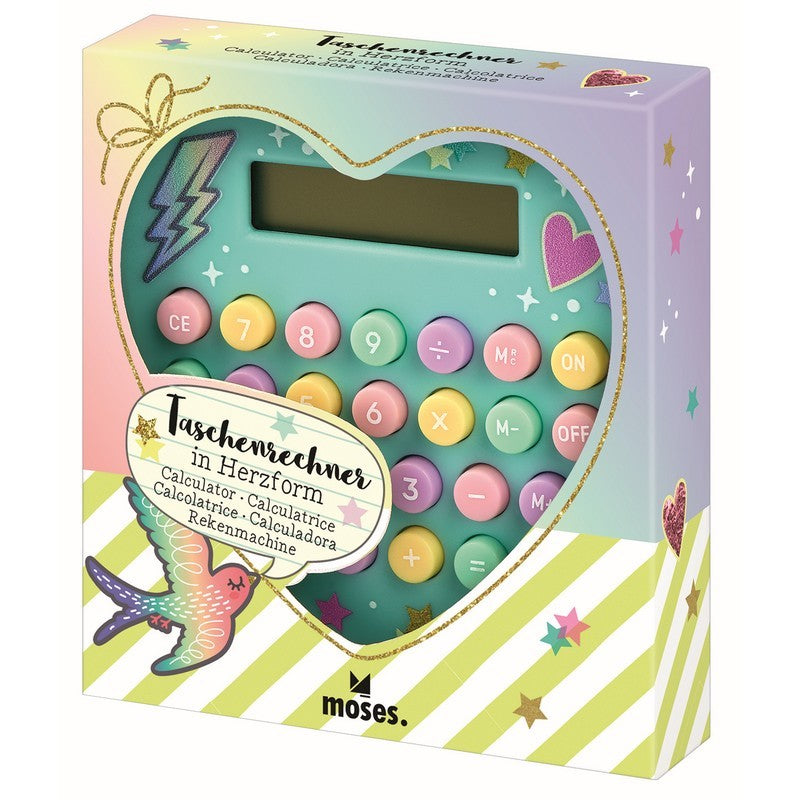 Flowers & Friends Heart shaped Calculator