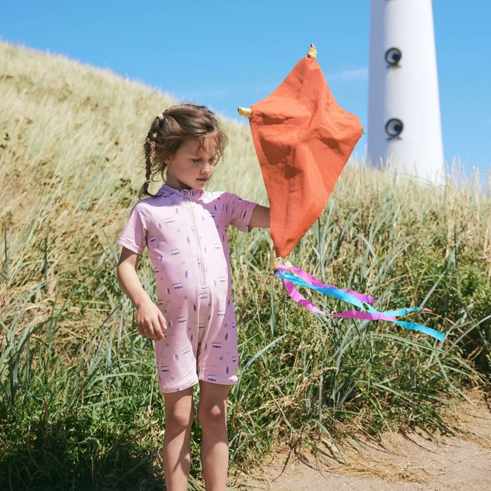 Kid's swimsuit with UV50 protection-Fresk Surf Girl-6M-8Y