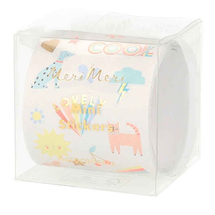 Ρολό Mini Αυτοκόλλητα Summer Icon