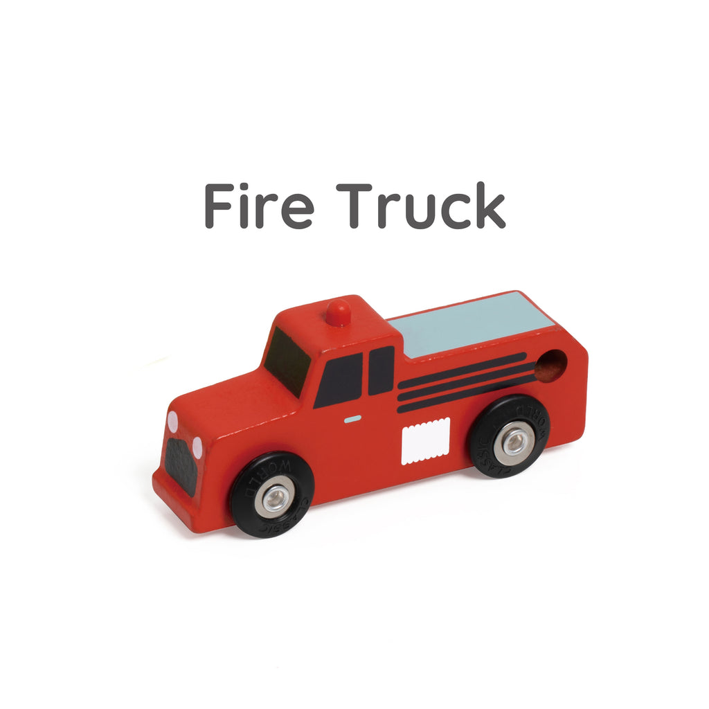 Children's wooden Rescue Vehicles 3 pcs  18+ months 