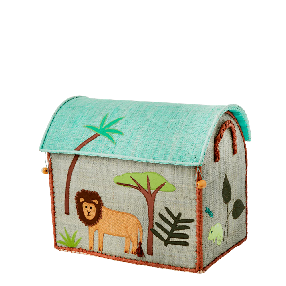 Toy box small "Jungle" 31x23x37 cm RICE