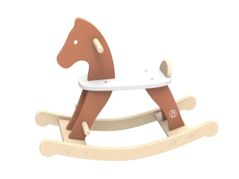 Wooden kid's toy Rocking Horse 12m+ Speedy Monkey