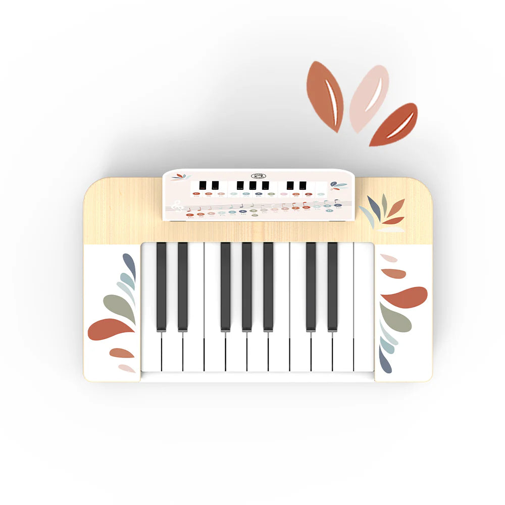 Wooden kid's toy Keyboard 30x26x9cm - Speedy Monkey 3+years