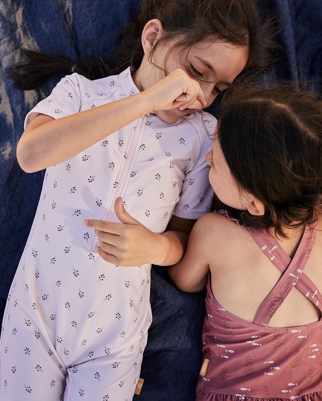 Παιδικό ολόσωμο μαγιό με προστασία UV50-Fresk Berries-5Y-7Y