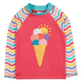 Kid's swim blouse UPF50+ Ice Cream 1-8Y Frugi