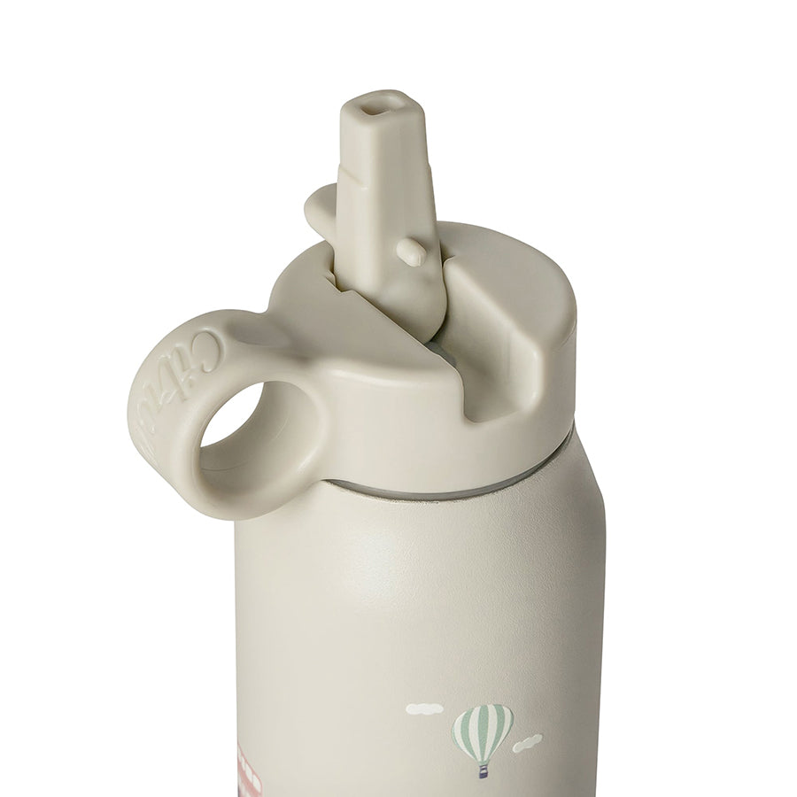 Ανοξείδωτο παγούρι θερμός με καλαμάκι Vehicles 250ml - Citron