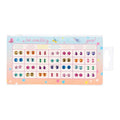 Kid's sticker earrings in various designs - 28 pairs