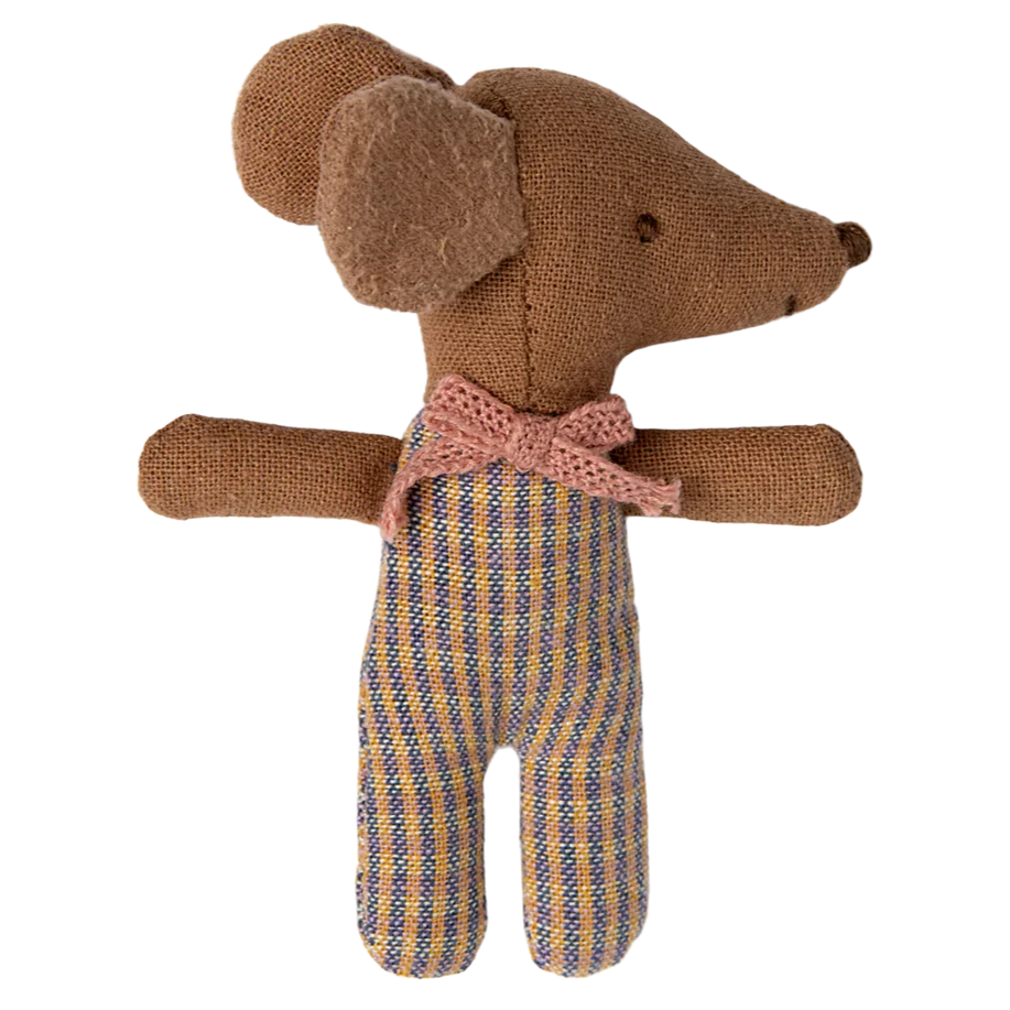 Baby Rose mouse in matchbox 8cm Maileg 3+