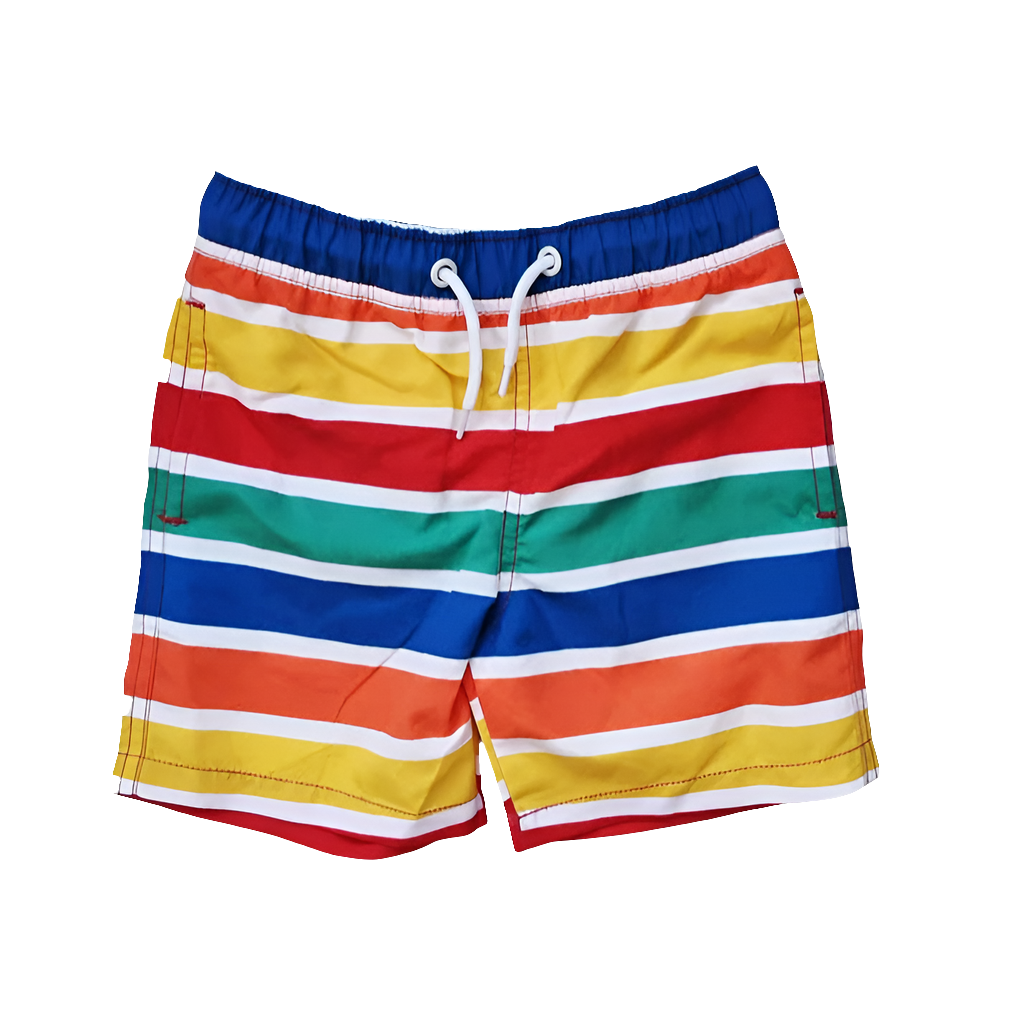 Children's swimsuit-bermuda with UPF50 protection Happy Stripes 2-5Y