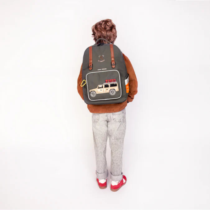 Jeune Premier New Bobbie School Bag Camp Life + 6 years 30x16x42cm