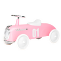 Kid's Metal Steering Wheel Roadsters Baghera  Pink 3Υ+ 75x35x36cm