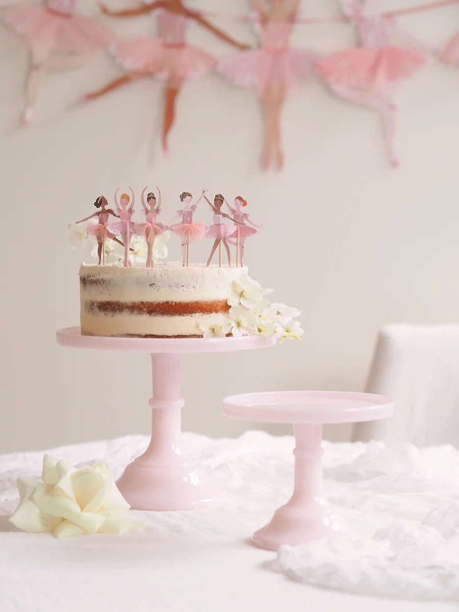 Cupcake Kit φορμάκια και toppers για παιδικό πάρτι Μπαλαρίνα-Ballet σετ 24τμχ - Meri Meri