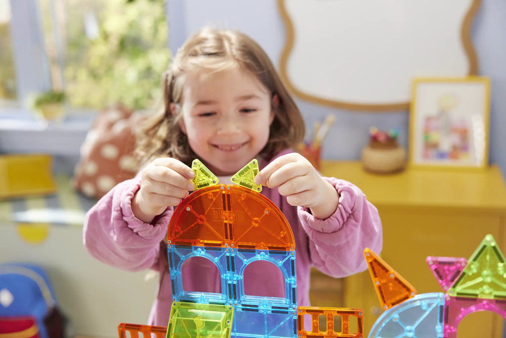 Kid's magnetic toy City Center 110pcs 3Y+ MAgna Tiles