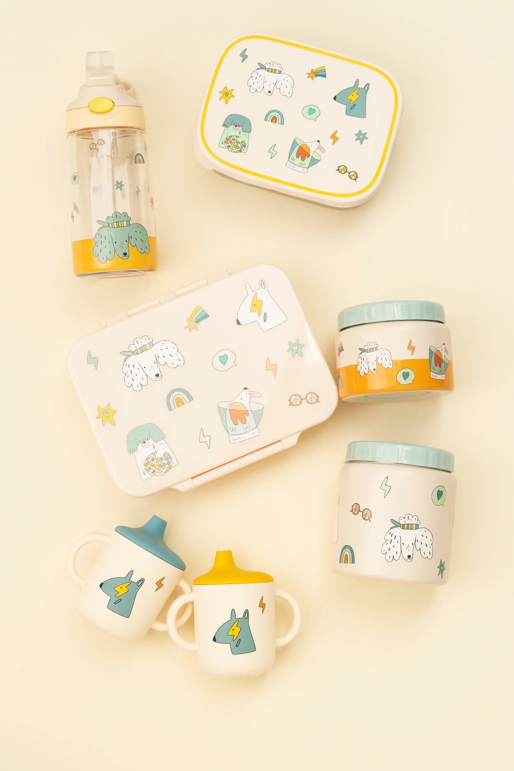  Tritan Lunchbox 850 ml  3+ years Funky Dogs