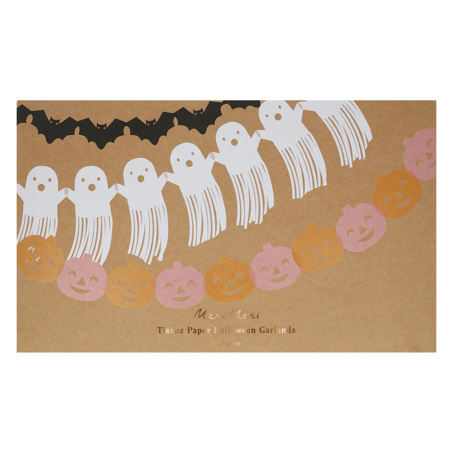 Halloween paper Garland 